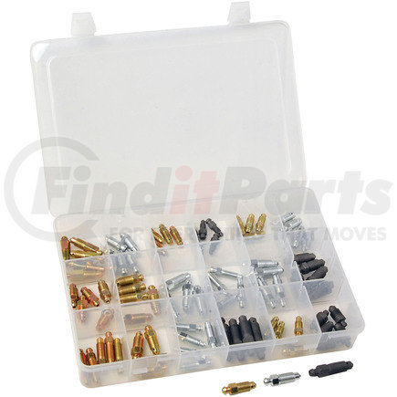 391 by ATD TOOLS - 90 Pc. Brake Bleeder  Screw Assortment