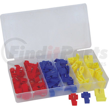 396 by ATD TOOLS - 50 Pc. Quick Splice  Wire Tap Assortment