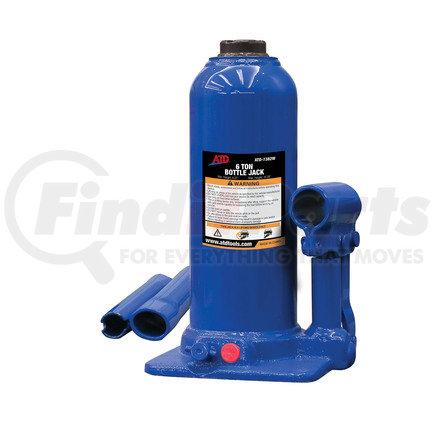 7382W by ATD TOOLS - 6 Ton Heavy-Duty Hydraulic Side Pump Bottle Jack