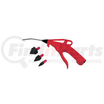 8737 by ATD TOOLS - 4" Pistol-Grip Air Blow Gun with Rubber Tips