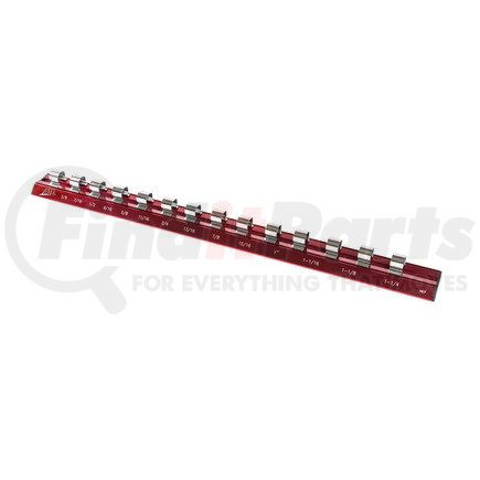9312 by ATD TOOLS - 1/2" SAE Magnetic Aluminum Socket Rail