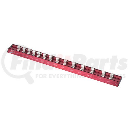 9338 by ATD TOOLS - 3/8" SAE Magnetic Aluminum Socket Rail