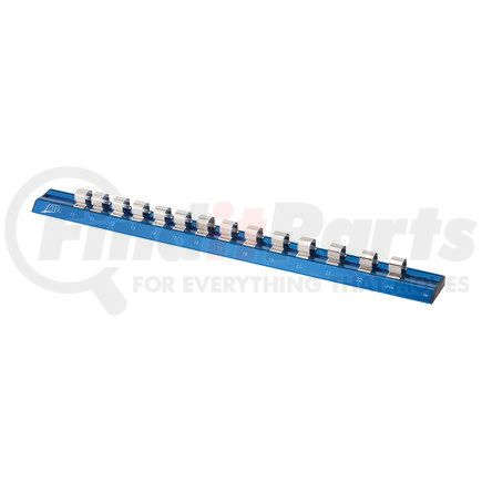 9412 by ATD TOOLS - 1/2" Metric Magnetic Aluminum Socket Rail