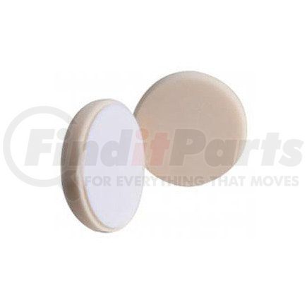 619G by BUFF 'N SHINE - Pad Foam Ultra Finishing 6.5” Soft White and 1.25” Thick Velcro