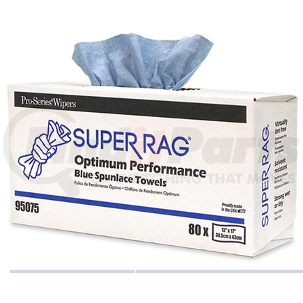 95075 by MDI WIPES - Super Rag: Blue Spulance Towels