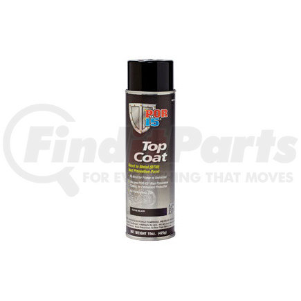 45818 by ABSOLUTE COATINGS (POR15) - Top Coat, Gloss Black, 14 oz. Spray