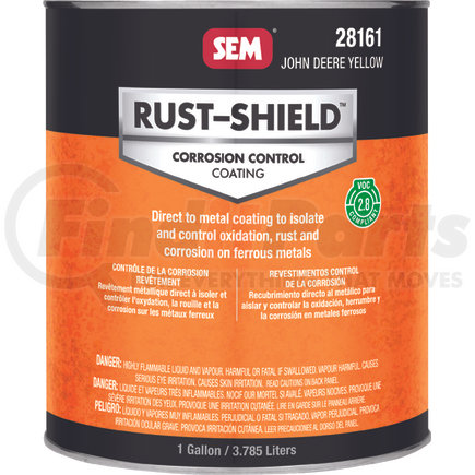 28161 by SEM PRODUCTS - RUST-SHIELD -2.8 John Deere Yellow