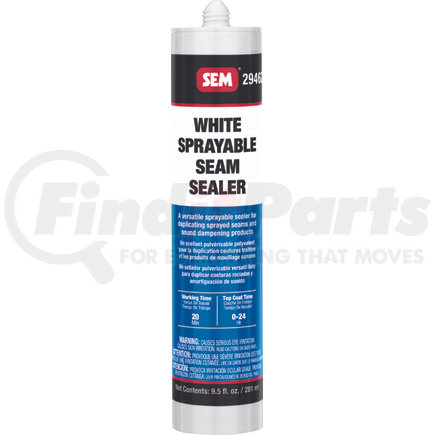 29462 by SEM PRODUCTS - Sprayable 1K Seam Sealer - White