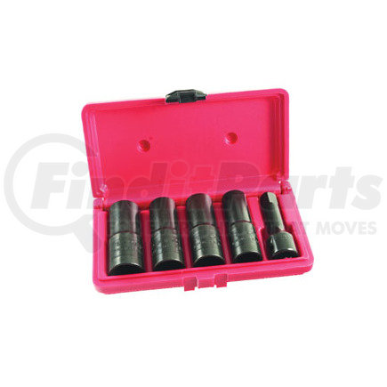 30119 by KEN-TOOL - 5 Pc. Thinwall Flip Socket Set