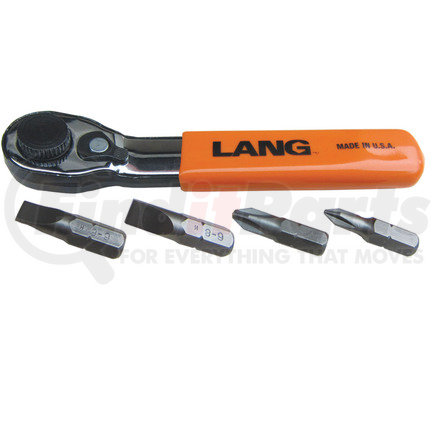 5221 by LANG - 5 Pc. Fine Tooth Bit Wrench Set