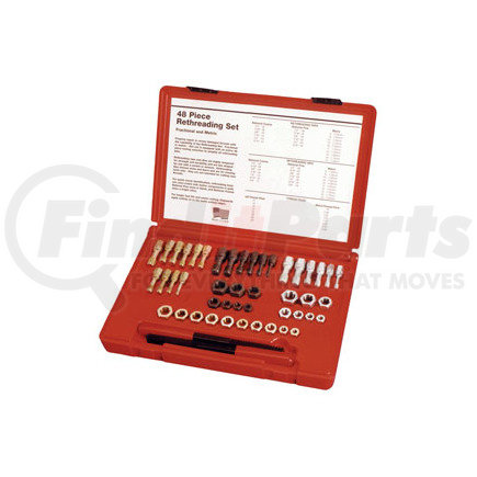 971 by LANG - 48 pc. SAE & Metric Thread Restorer Kit