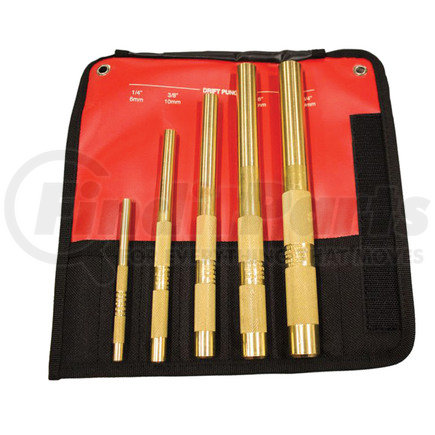 67003 by MAYHEW TOOLS - 5 Pc. Brass Drift Punch Set