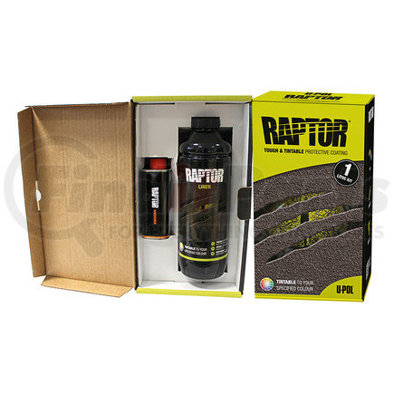 UP4802 by U-POL PRODUCTS - 1 Liter RAPTOR Kit Tintable NR