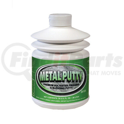 26125 by U. S. CHEMICAL & PLASTICS - Metal Putty Polyester Finishing and Blending Putty, 30 oz.