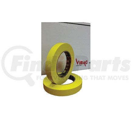 313-0008 by VIBAC - 3/4" Fluorescent Yellow Pro-Grade Automotive Masking Tape