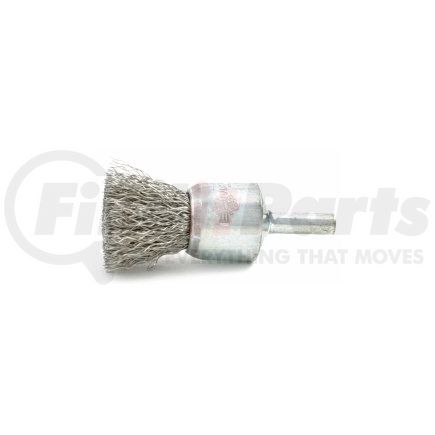 BNS6 by BRUSH RESEARCH - 3/4" Solid Wire End Brush, .006