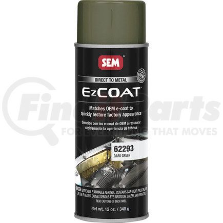 62293 by SEM PRODUCTS - EZ Coat Dark Green