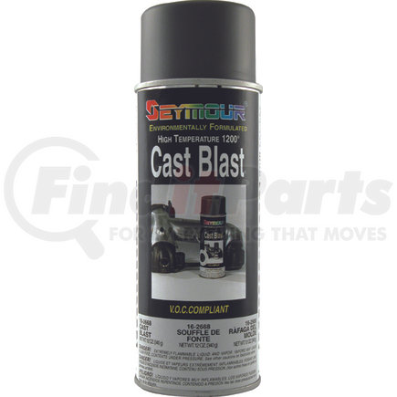 16-2668 by SEYMOUR OF SYCAMORE, INC - Hot Spot® Cast Blast Hi-Heat Resistant Paint