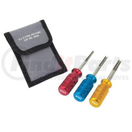 18550 by SGS TOOL COMPANY - Deutsch Terminals Release Tool Kit