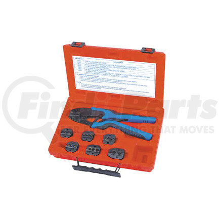 18960 by SGS TOOL COMPANY - Quick Change Ratcheting Terminal Crimping Kit