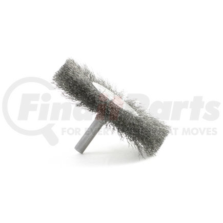 BMC20/014 by BRUSH RESEARCH - 2" Mandrel Mounted Wheel Brush, .014