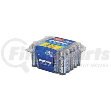 815-30E by RAYOVAC BATTERIES - Rayovac Alkaline AA Batteries - Reclosable 30 Pro Pack
