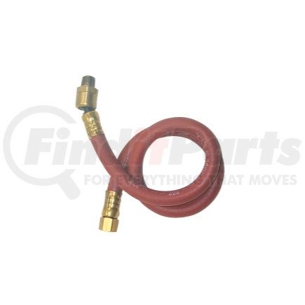 6224 by MOUNTAIN - 24 in., 1/4 in. ID x 1/4 in. NPT, M x F Whip Hose