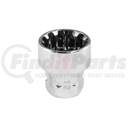 1012-12 by MOUNTAIN - 1/4" Drive 12mm Close Quarter Socket