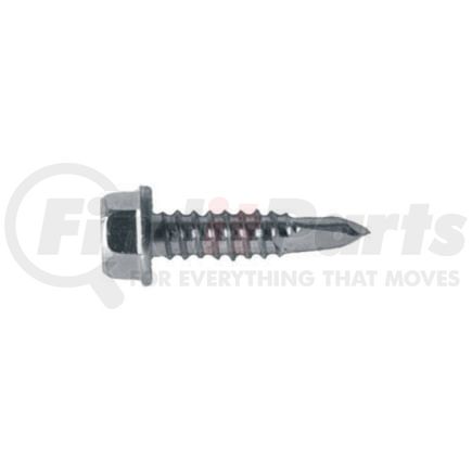 6208 by AUTO BODY DOCTOR - Indented Hex Head Tek Screw Bright Zinc, Size: #10, Size: 5/16", Length: 3/4", Qty: 10