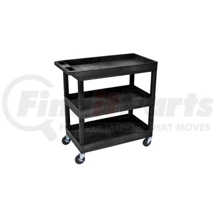 EC111 by LUXOR - Luxor E Series Three Shelf Utility Cart