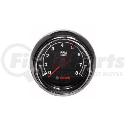 FST7901 by BOSCH - 3-3/8" Tachometer Black/Chrome