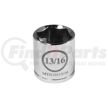 10513/16 by MOUNTAIN - 3/8" Drive 13/16" 6 Point Socket