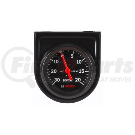 FST8213 by BOSCH - 2" Mechanical Vacuum/Boost Gauge, Black Face