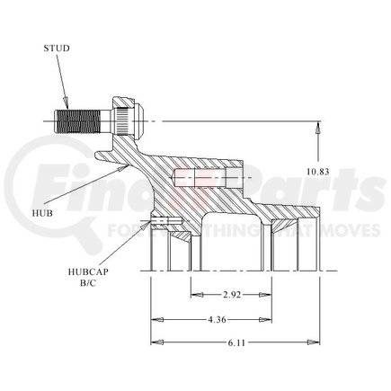 25501--0 by WEBB - 2550 ASSY W/CUPS ONLY