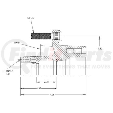 26051--0 by WEBB - 2605 ASSY W/CUPS ONLY