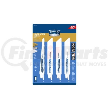 07904 by CENTURY - Blade Recip Bi-Mtl 4PC Set