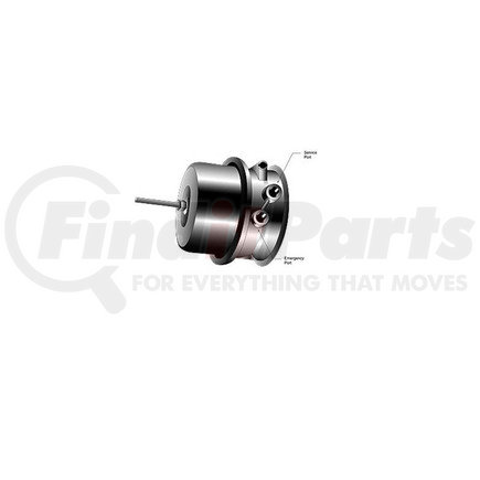 MA15444 by HALDEX - Air Brake Spring Brake - Type 3030, Standard Stroke, 6.8" Piggyback Length