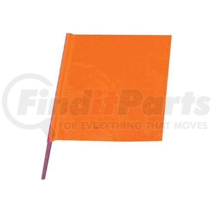032293418CSP by CORTINA - All-Weather Traffic Flag, 24" x 24" w/ 36" Dowel