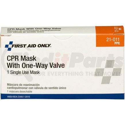 21011AC by ACME UNITED - CPR Faceshield w/ One-Way Valve (Latex-Free)