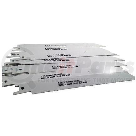 E0102819DT by DISSTON - Blu-Mol® Bi-Metal Reciprocating Saw Blades (Metal) (6475-5T), 14 TPI, 6" x 3/4" x 0.035", 5/Pkg