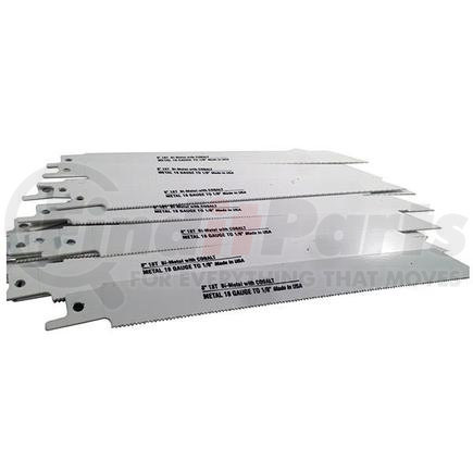 Disston E0102820DT Blu-Mol® Bi-Metal Reciprocating Saw Blades (Metal) (6475-50), 14 TPI, 6" x 3/4" x 0.035", 50/Pkg