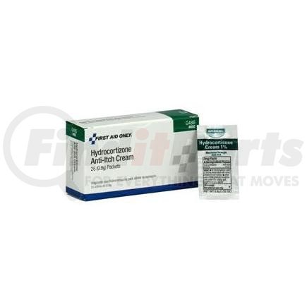 G486AC by ACME UNITED - Hydrocortisone Anti-Itch Cream (Unitized Refill), 0.9 g, 25/Box