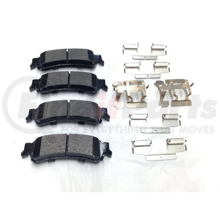 PGD792M by RAYBESTOS - Raybestos Element3 Metallic Brake Pad Set