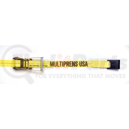 5822-27 by MULTIPRENS - 2” x 27' Ratchet Strap using #5800 Ratchet and #210 Flat Hook