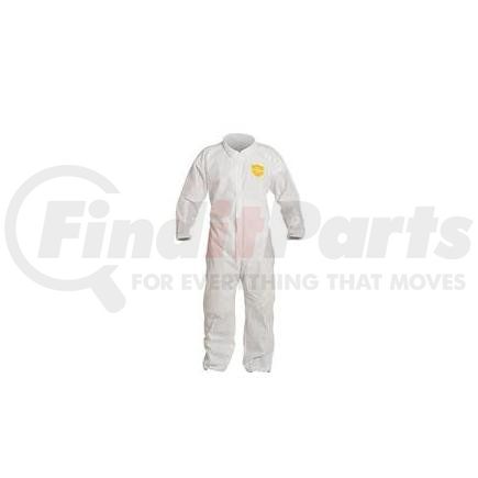 PB125SWH2X002500DP by UPONOR - DuPont™ ProShield® Basic Coveralls w/ Elastic Wrists & Ankles, 2X-Large