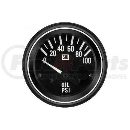 284L by STEWART WARNER - Heavy Duty Oil Pressure Gauge