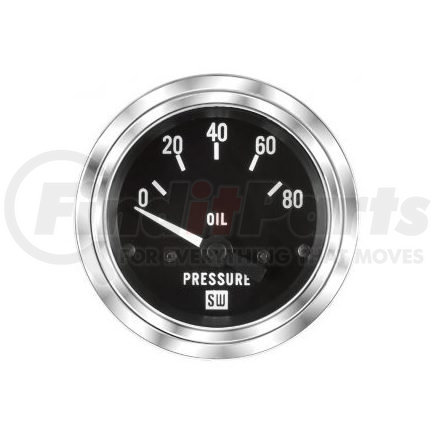 82113 by STEWART WARNER - Deluxe Oil Pressure Gauge