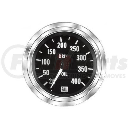 82121 by STEWART WARNER - Deluxe Trans Oil Pressure Gauge