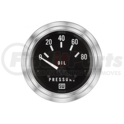 82304 by STEWART WARNER - Deluxe Oil Pressure Gauge