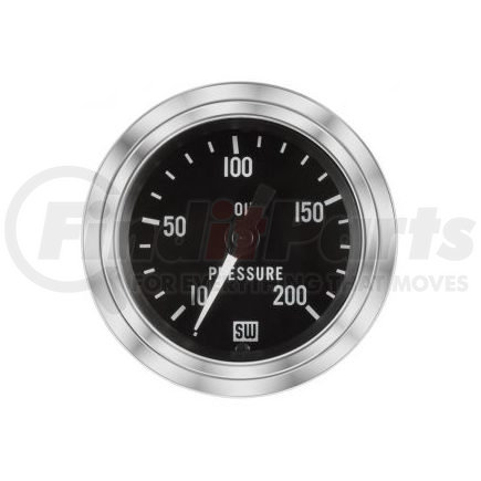 82324 by STEWART WARNER - Deluxe Oil Pressure Gauge